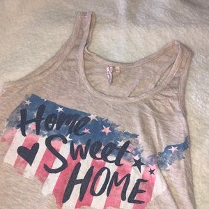 Adorable USA tank top